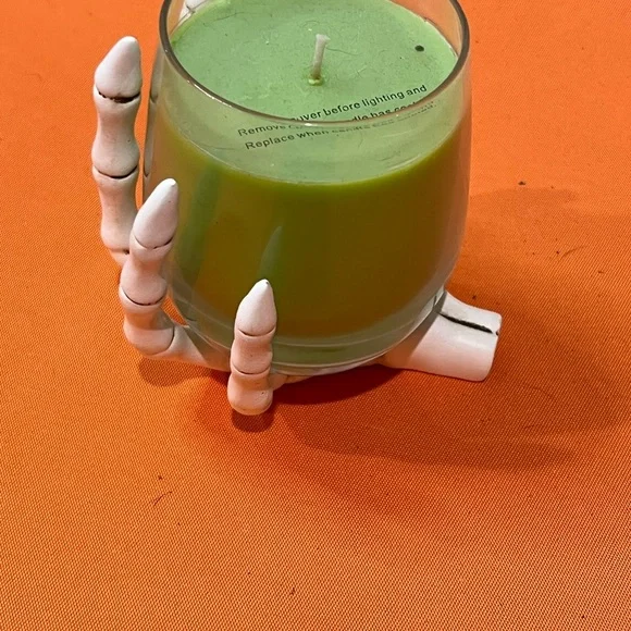 6/$25
Green Candle in Skeleton Hand Holder - Picture 10 of 13